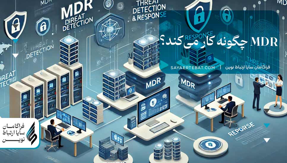 خدمات MDR چیست | [• کشف و پاسخ به تهدیدات سایبری با مدیریت پیشرفته •]