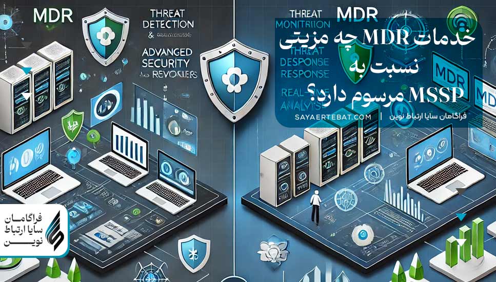 خدمات MDR چیست | [• کشف و پاسخ به تهدیدات سایبری با مدیریت پیشرفته •]